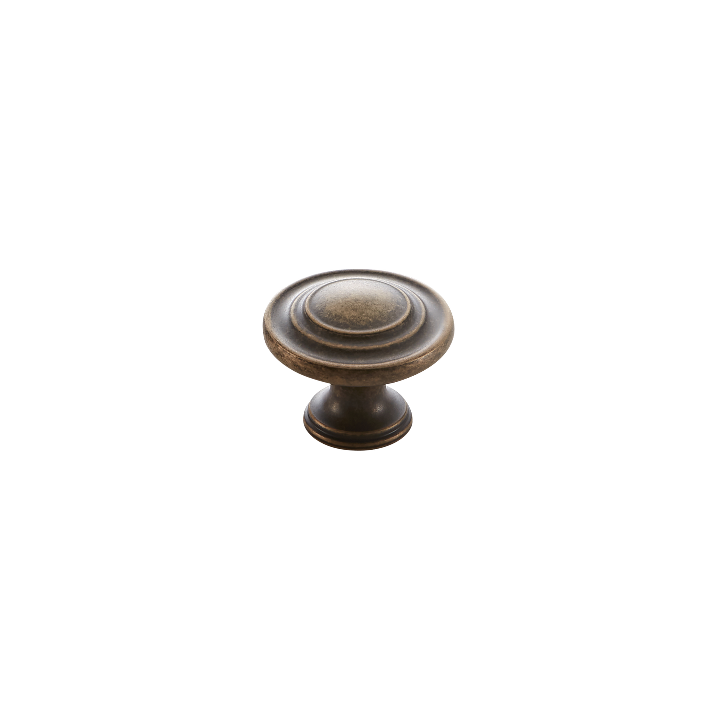 Momo Florencia Concentric Knob 33mm in Antique Brass