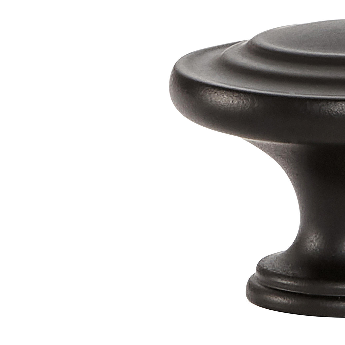 Momo Florencia Concentric Knob 33mm in Matt Black (2)
