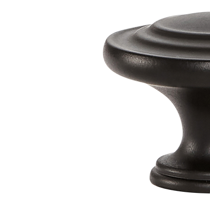 Momo Florencia Concentric Knob 33mm in Matt Black (2)