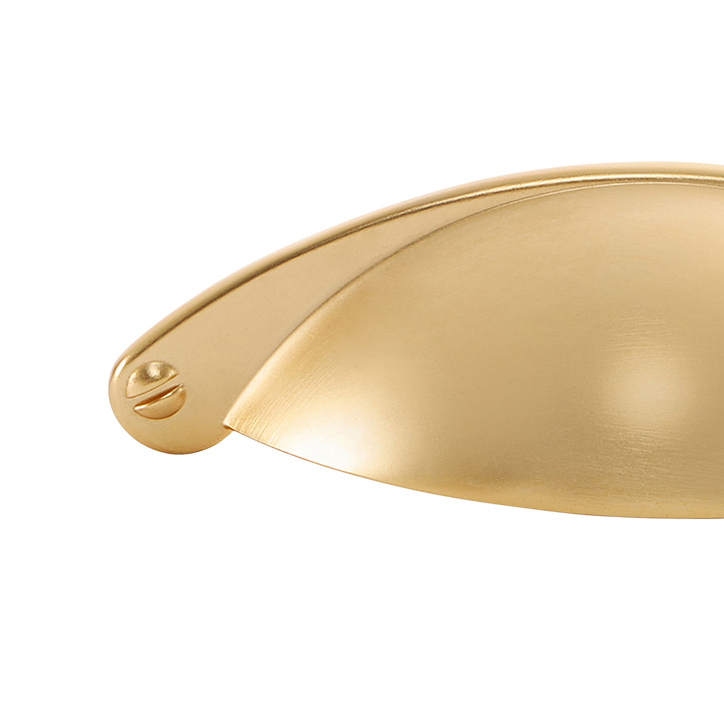 Momo Florencia Cup Pull 64mm in Brushed Matt Brass (2)