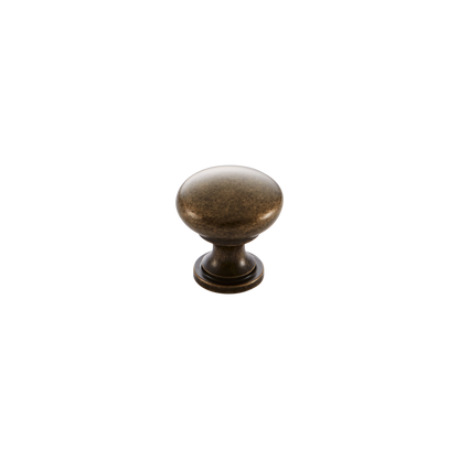 Momo Florencia Plain Knob 29mm in Antique Brass