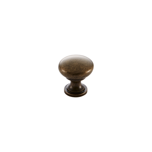 Momo Florencia Plain Knob 29mm in Antique Brass