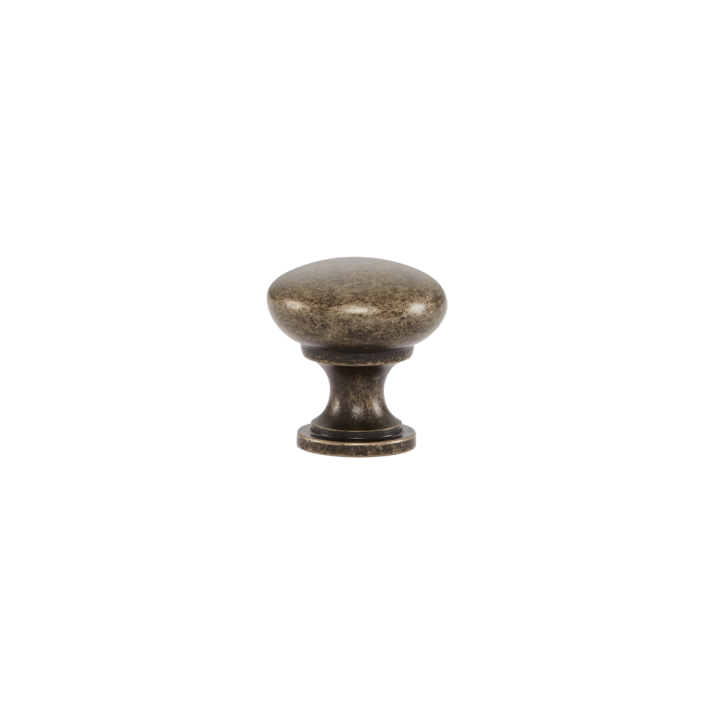 Momo Florencia Plain Knob 29mm in Antique Brass (1)