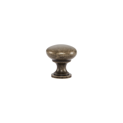 Momo Florencia Plain Knob 29mm in Antique Brass (1)