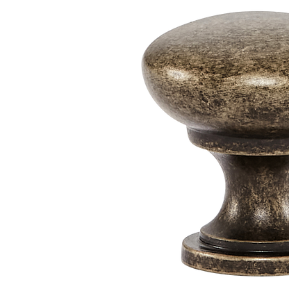 Momo Florencia Plain Knob 29mm in Antique Brass (2)