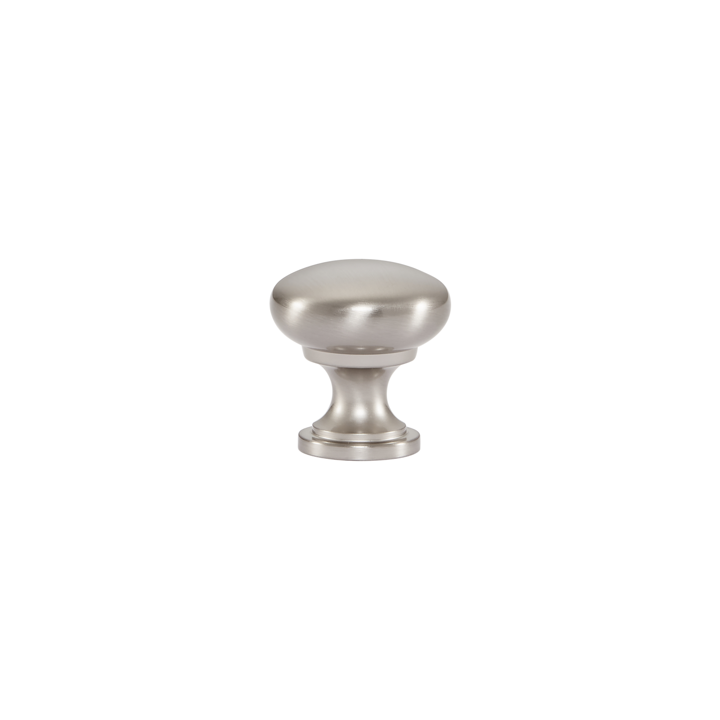 Momo Florencia Plain Knob 29mm in Brushed Nickel (1)
