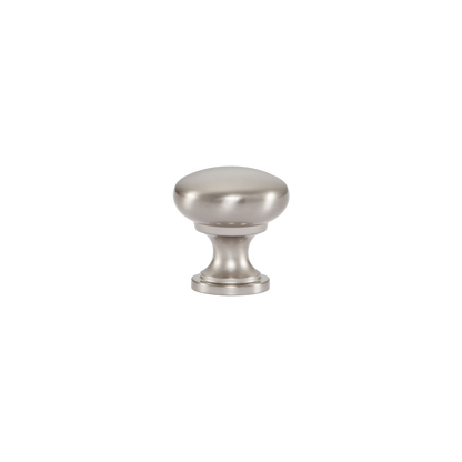 Momo Florencia Plain Knob 29mm in Brushed Nickel (1)