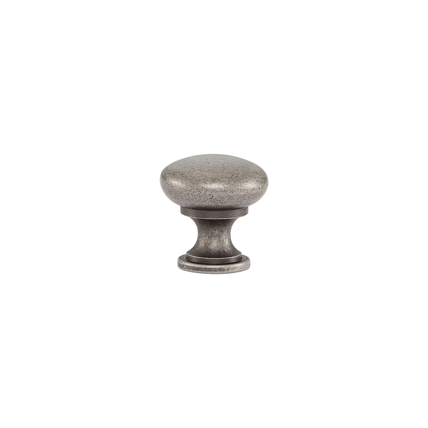 Momo Florencia Plain Knob 29mm in European Pewter (1)