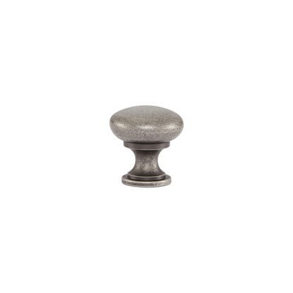 Momo Florencia Plain Knob 29mm in European Pewter (1)