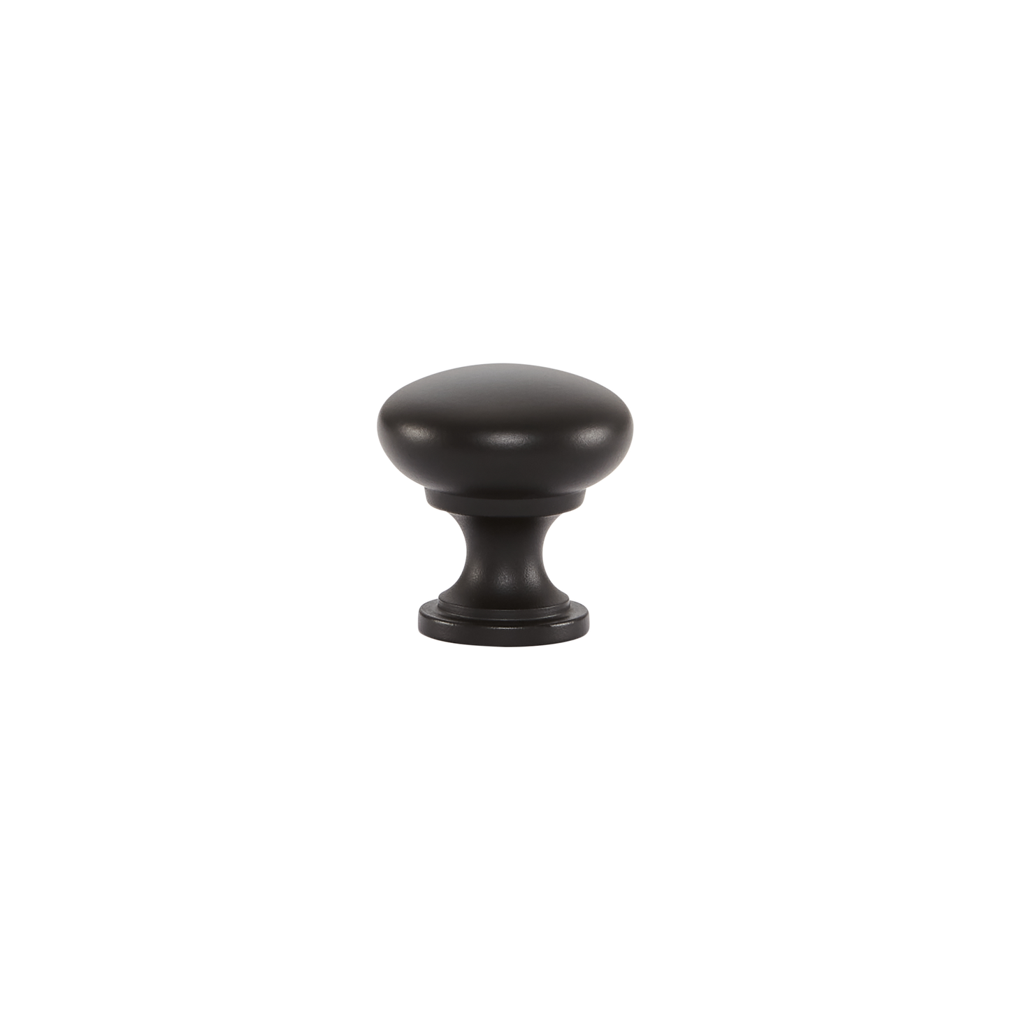 Momo Florencia Plain Knob 29mm in Matt Black (1)