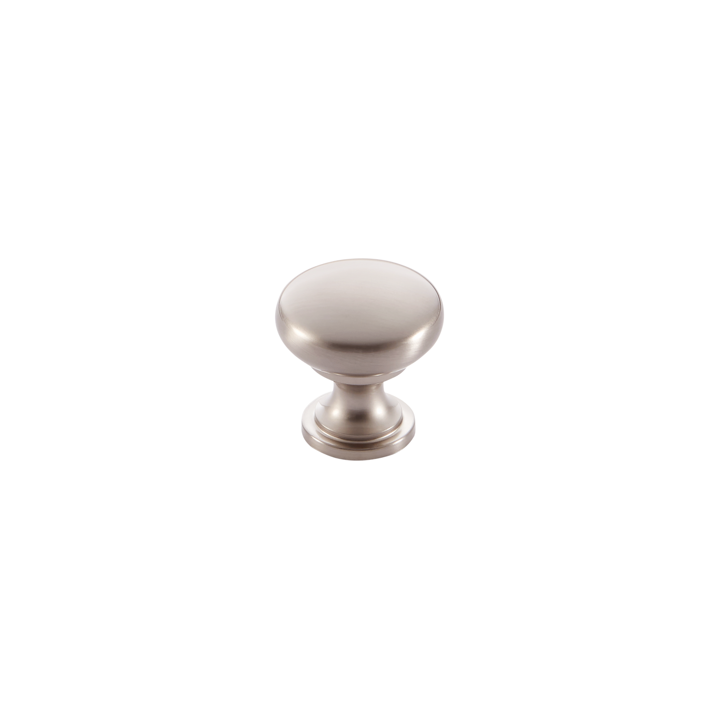 Momo Florencia Plain Knob 29mm in Satin Nickel
