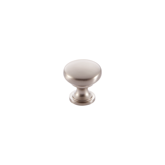 Momo Florencia Plain Knob 29mm in Satin Nickel