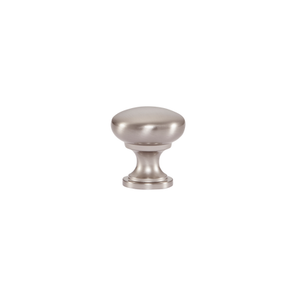 Momo Florencia Plain Knob 29mm in Satin Nickel (1)