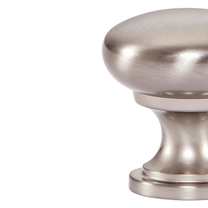 Momo Florencia Plain Knob 29mm in Satin Nickel (2)