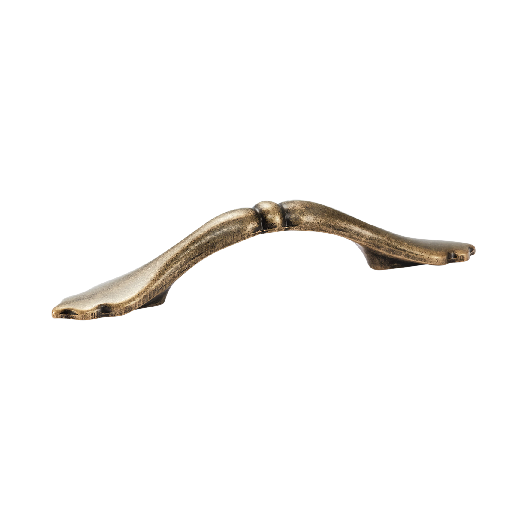 Momo Florencia Bow Handle 76mm In Antique Brass
