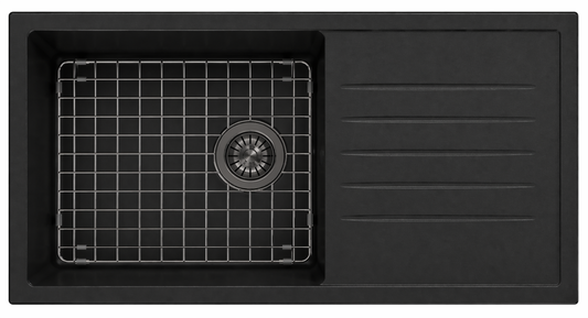 Stainless Steel Gunmetal Grid For Carysil Vivaldi D100L
