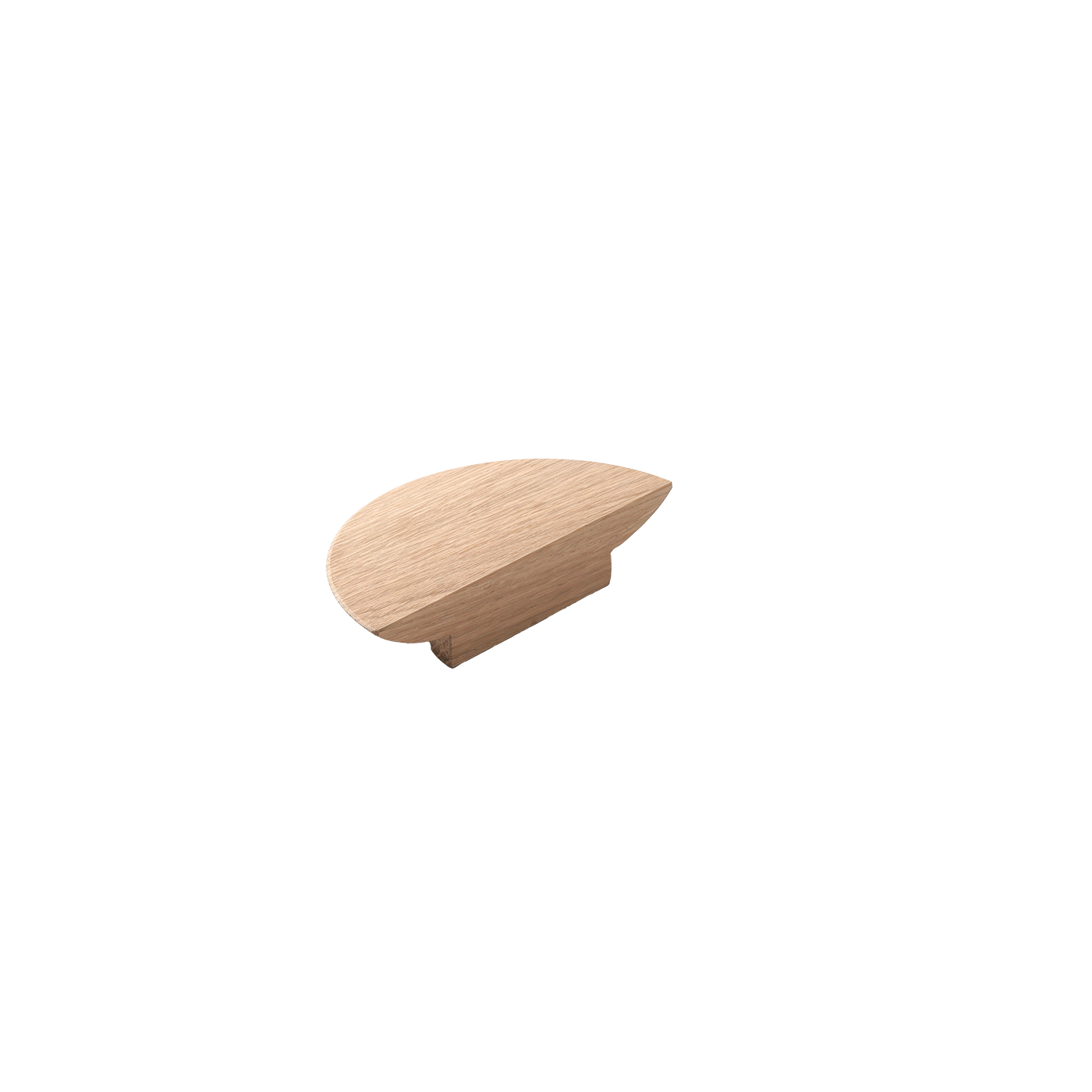 Momo Daintree Half Round 150mm In Raw American Oak