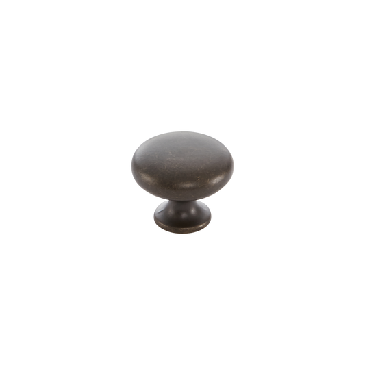Momo Duke Round Knob 31mm in Antique Brass
