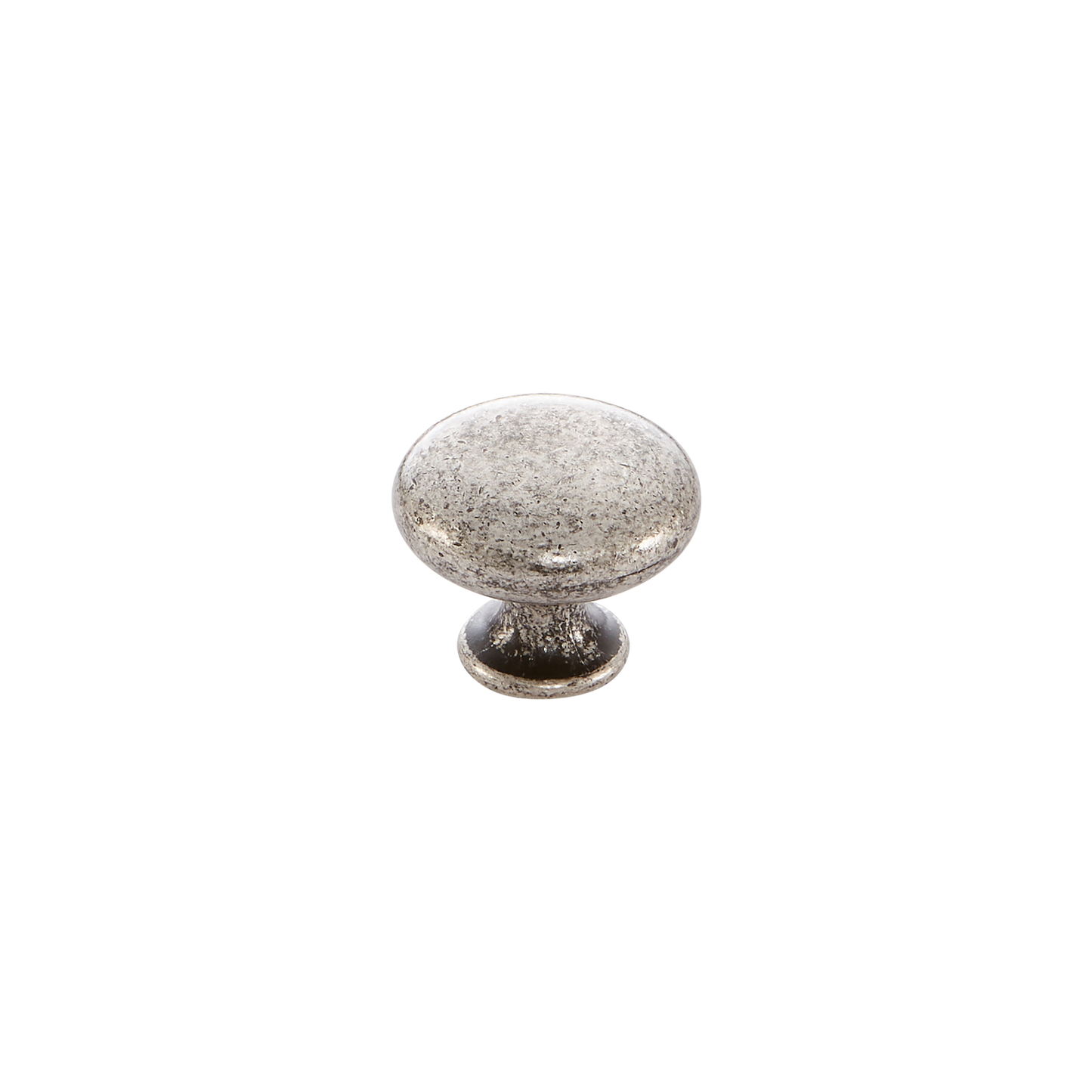 Momo Duke Round Knob 31mm in Antique Silver