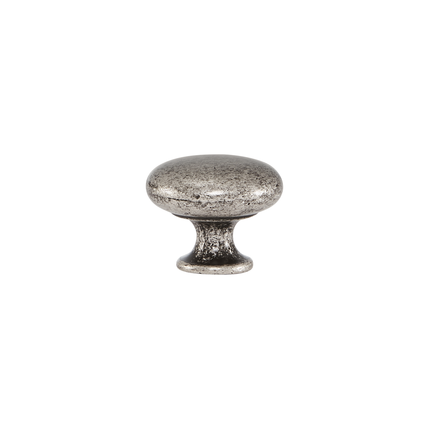 Momo Duke Round Knob 31mm in Antique Silver (1)