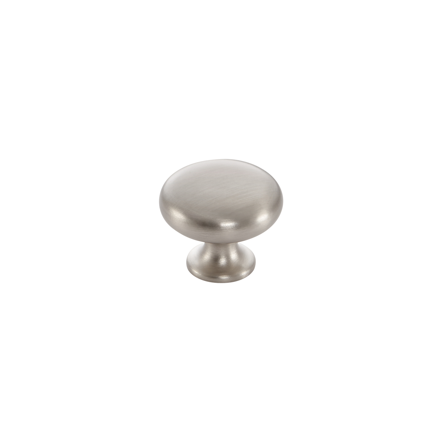 Momo Duke Round Knob 31mm in Brushed Nickel