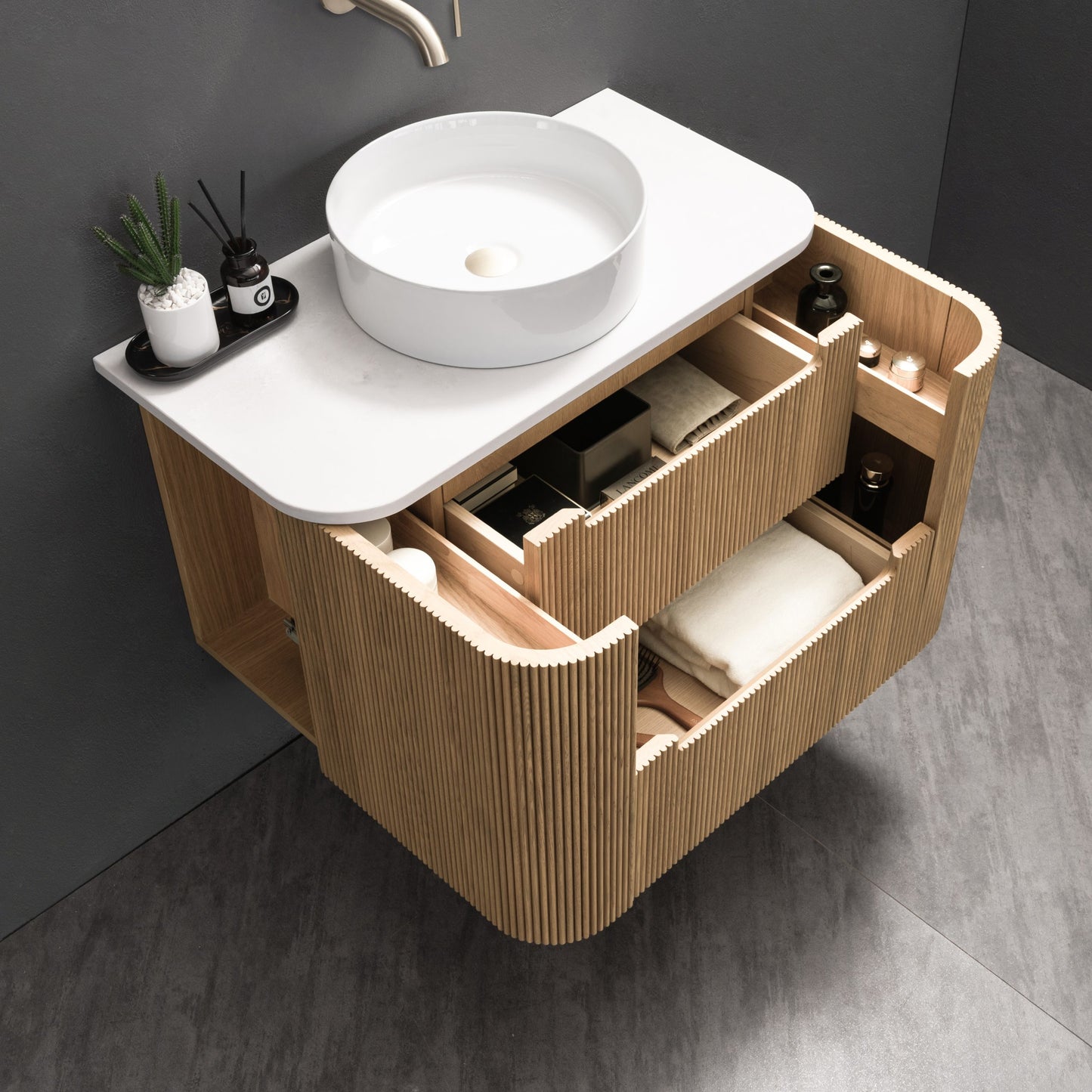 Oakmere 900mm Wall Hung Vanity
