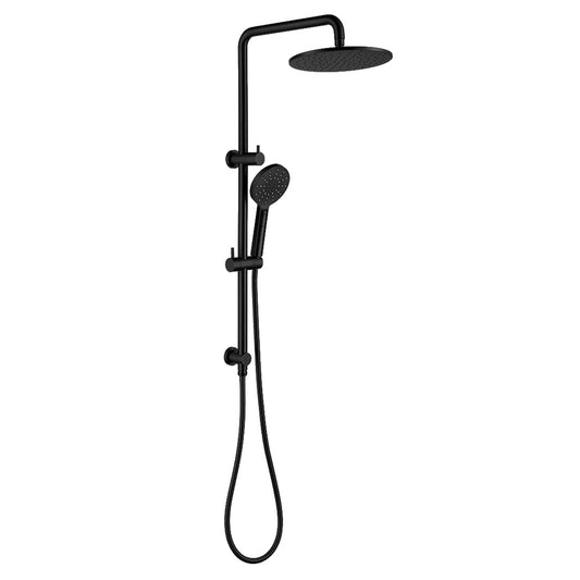 Bella Vista Mica Twin Shower Black
