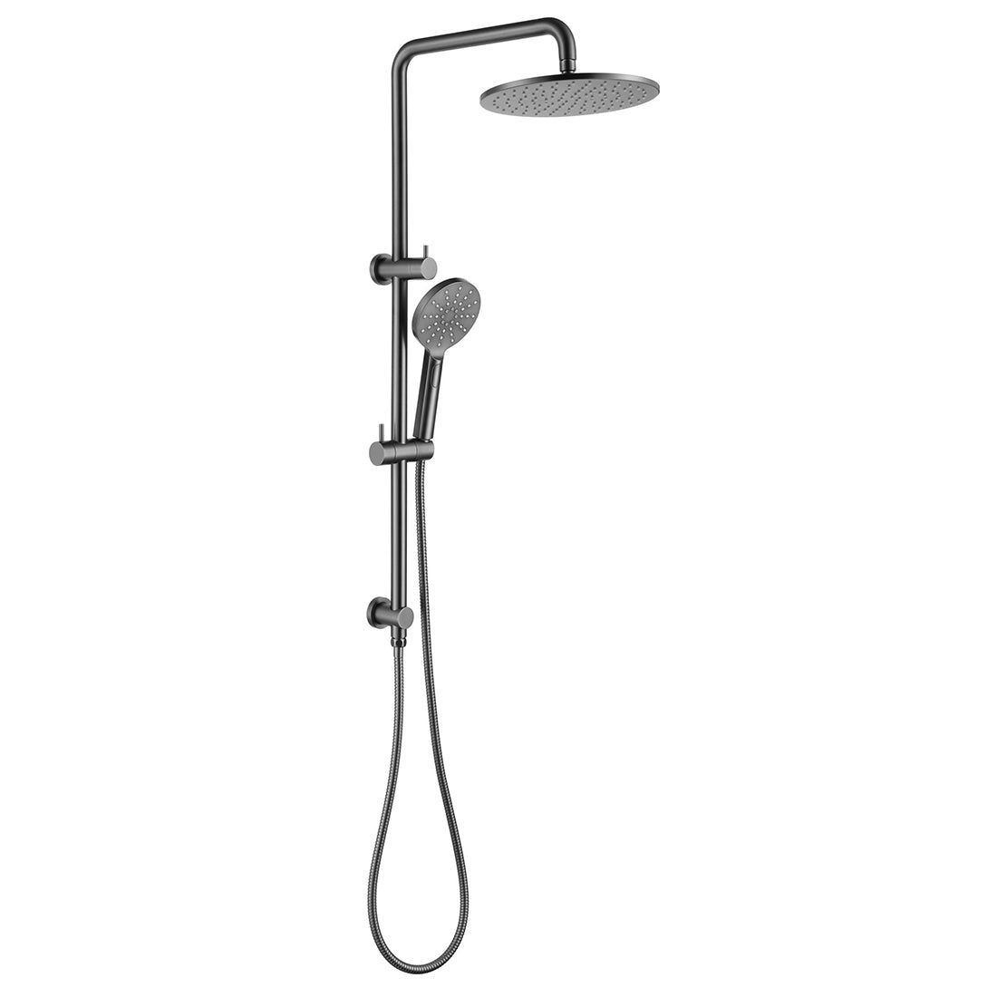Bella Vista Mica Twin Shower Gunmetal