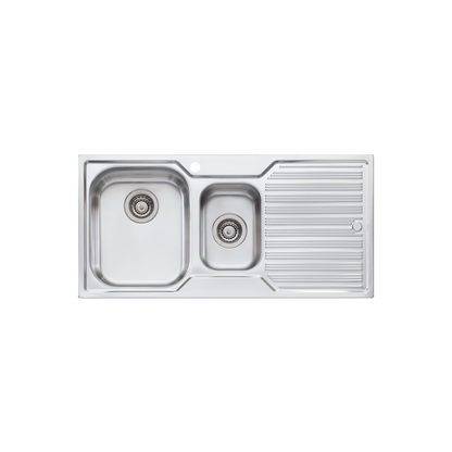 Diaz 1 & 1/2 Bowl Sink With Drainer
