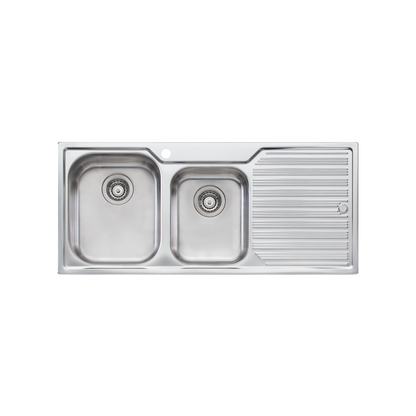Diaz 1 & 3/4 Bowl Sink With Drainer