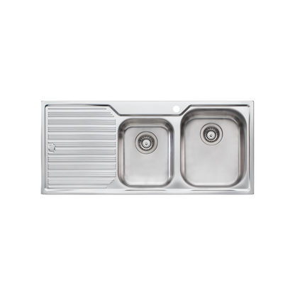 Diaz 1 & 3/4 Bowl Sink With Drainer