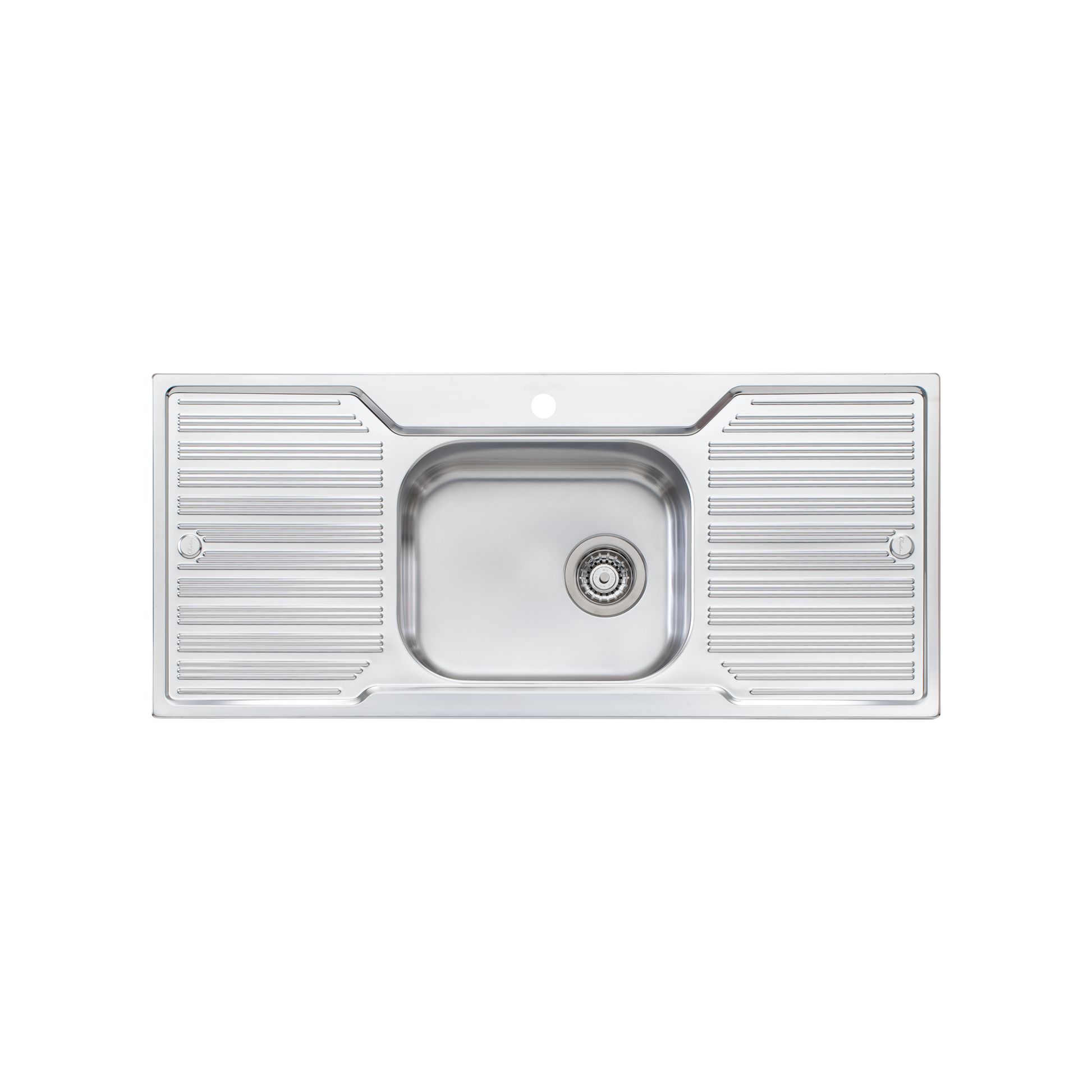 Diaz Single Bowl Sink With Double Drainer