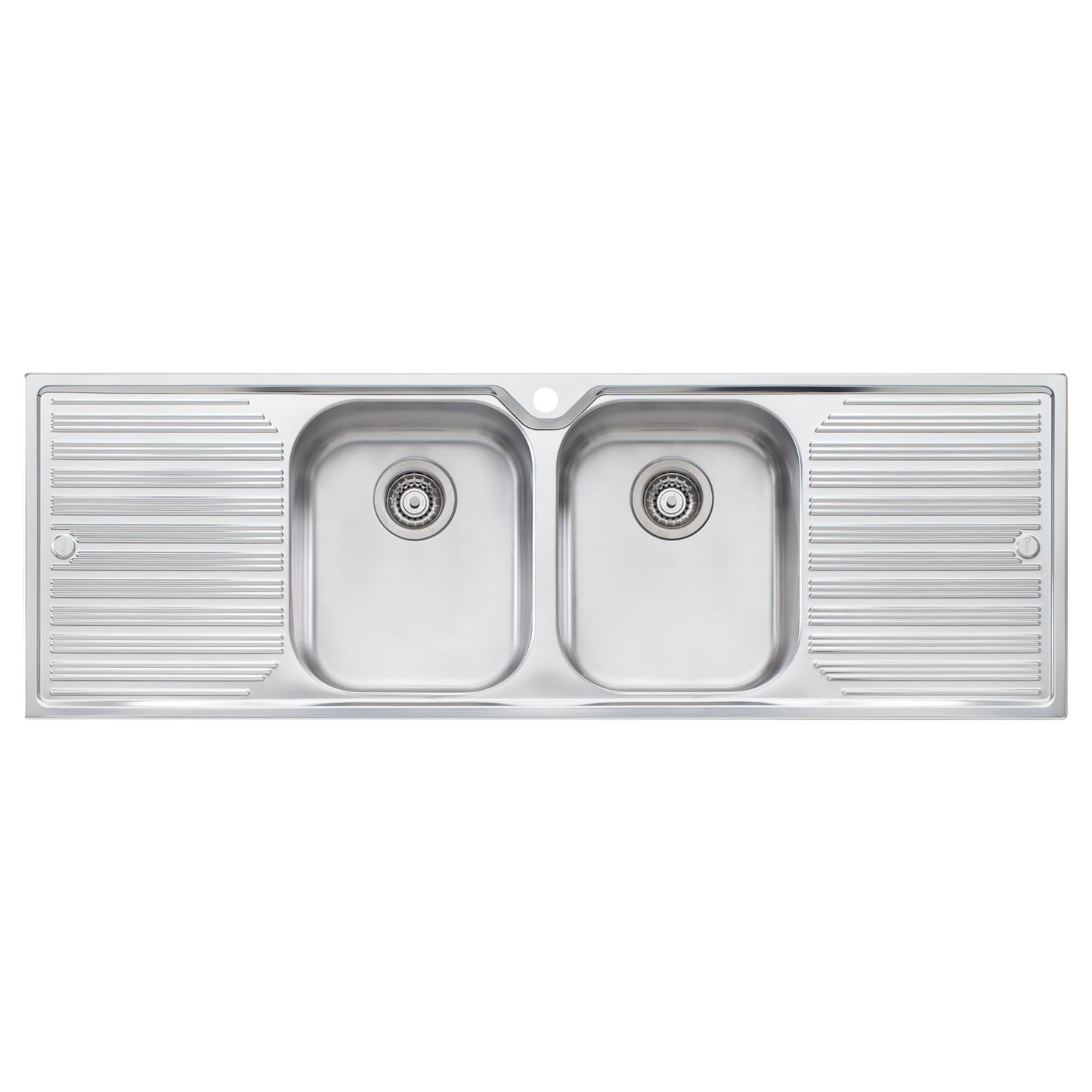 Diaz Double Bowl Sink With Double Drainer