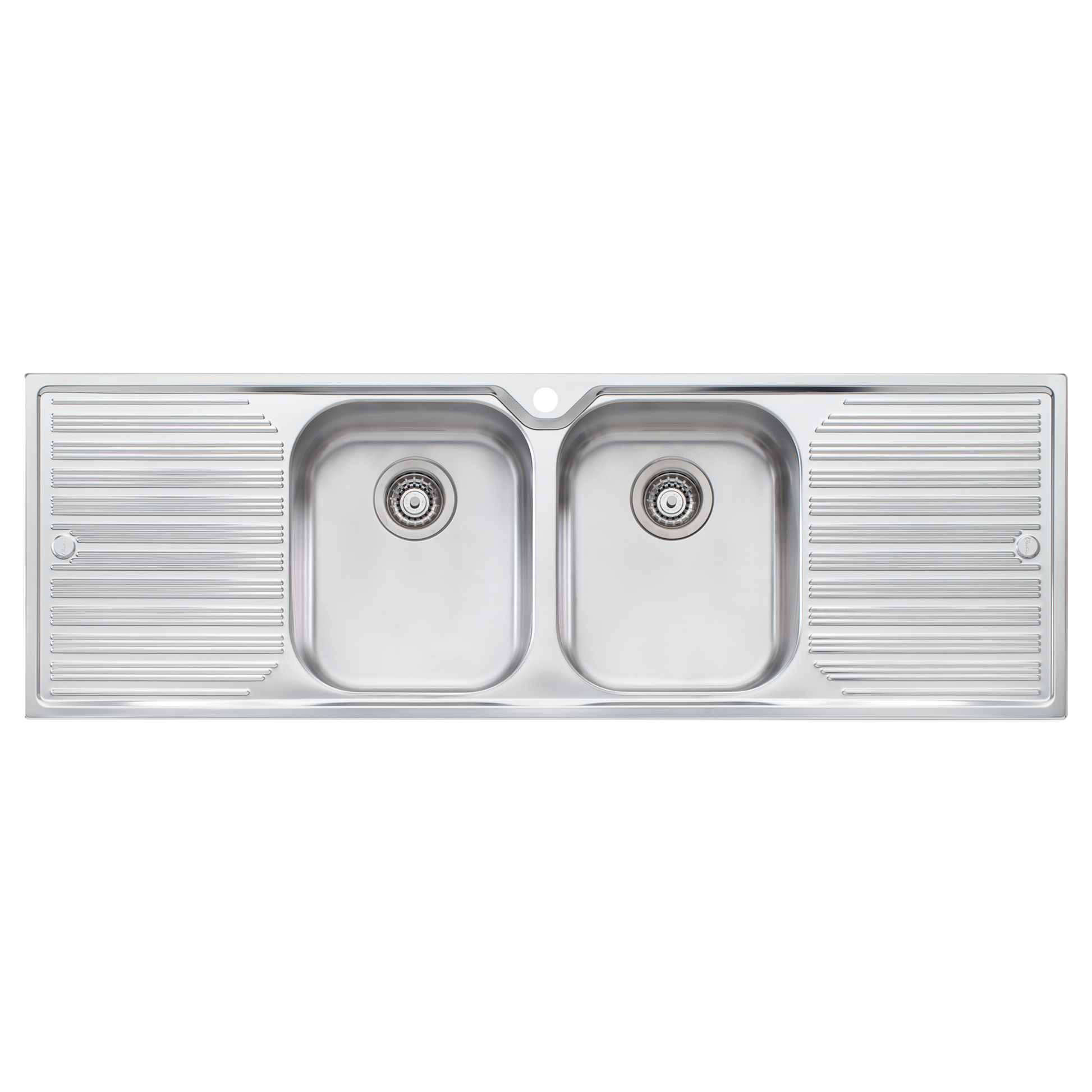 Diaz Double Bowl Sink With Double Drainer