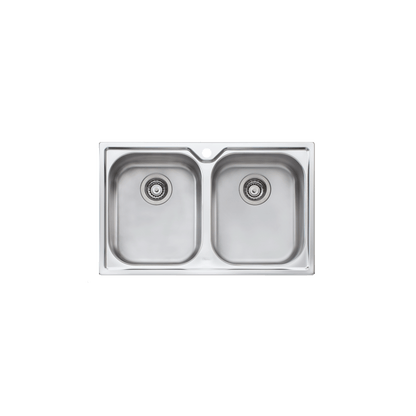 Diaz Double Bowl Topmount Sink