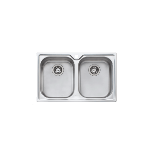 Diaz Double Bowl Topmount Sink