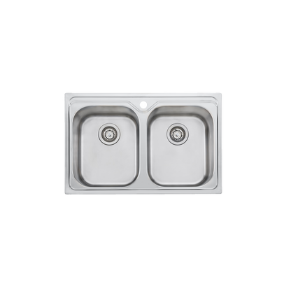 Diaz Double Bowl Universal Sink
