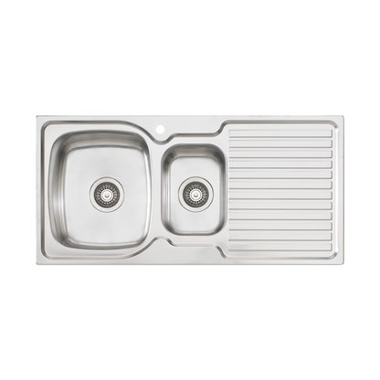 Endeavour 1 & 1/2 Bowl Sink With Drainer