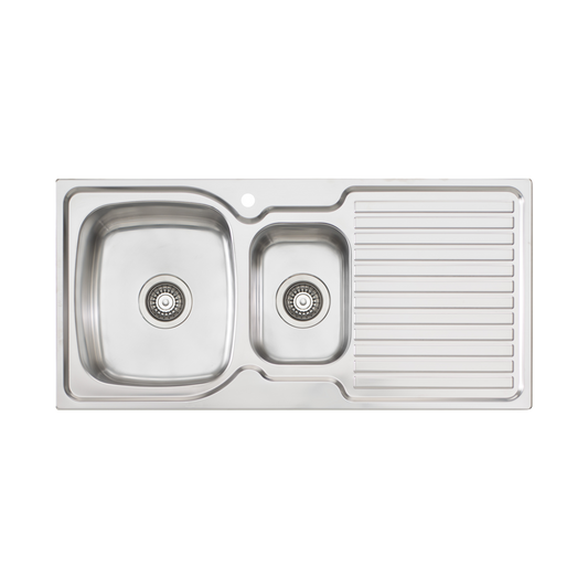 Endeavour 1 & 1/2 Bowl Sink With Drainer