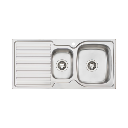 Endeavour 1 & 1/2 Bowl Sink With Drainer
