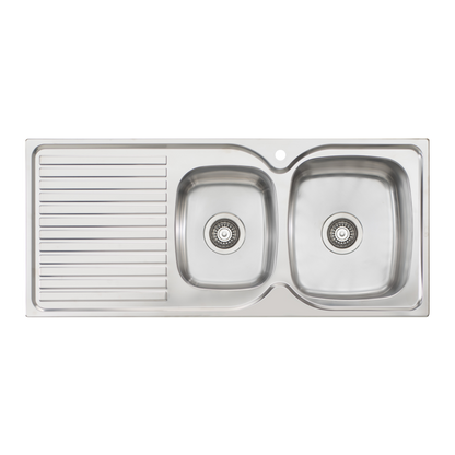 Endeavour 1 & 3/4 Bowl Sink With Drainer