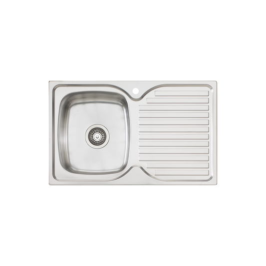 Endeavour Single Bowl Sink With Drainer