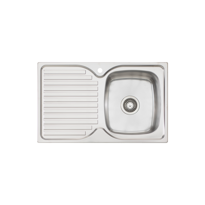 Endeavour Single Bowl Sink With Drainer
