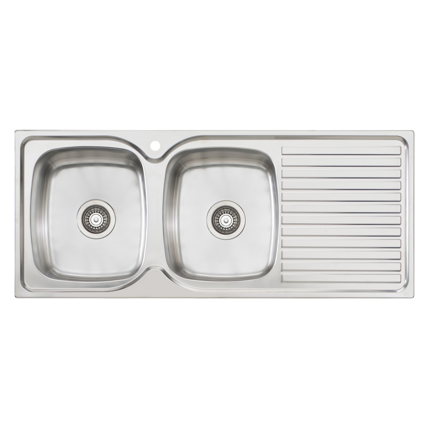 Endeavour Double Bowl Sink With Drainer