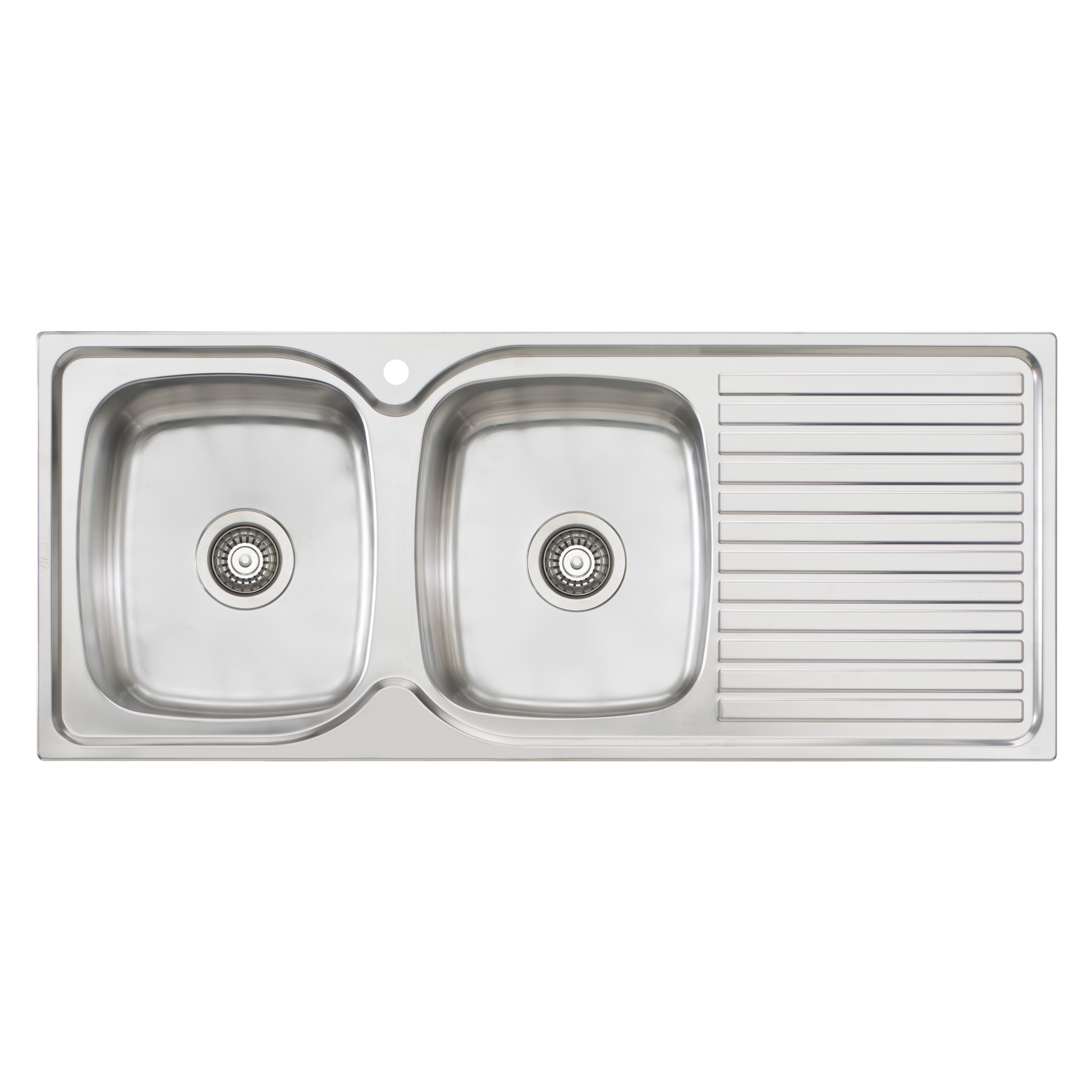 Endeavour Double Bowl Sink With Drainer