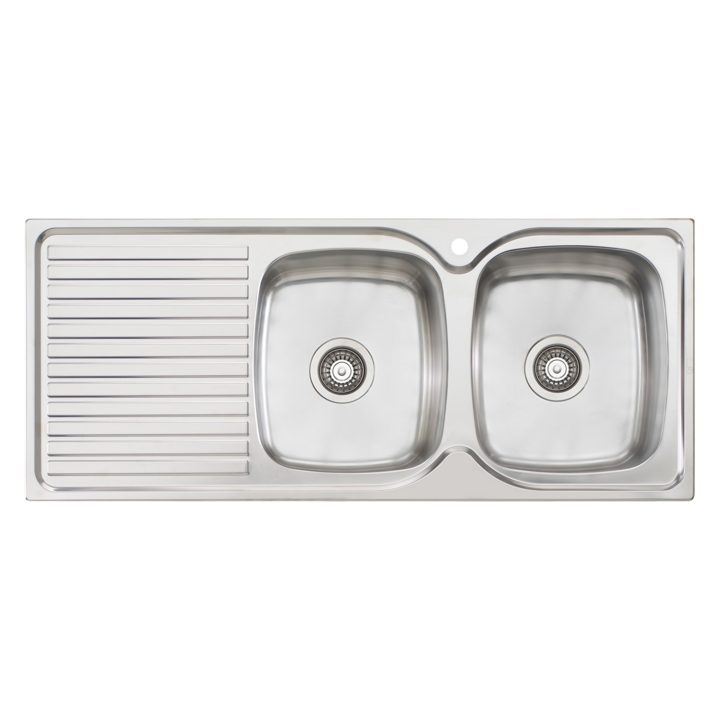 Endeavour Double Bowl Sink With Drainer