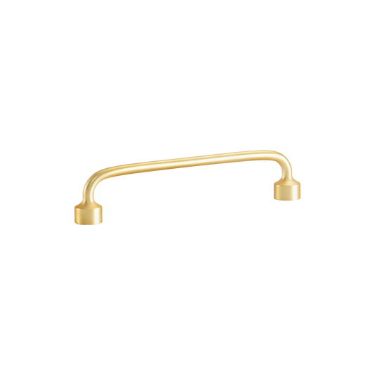 Momo Floid D Handle 128mm in Brushed Gold