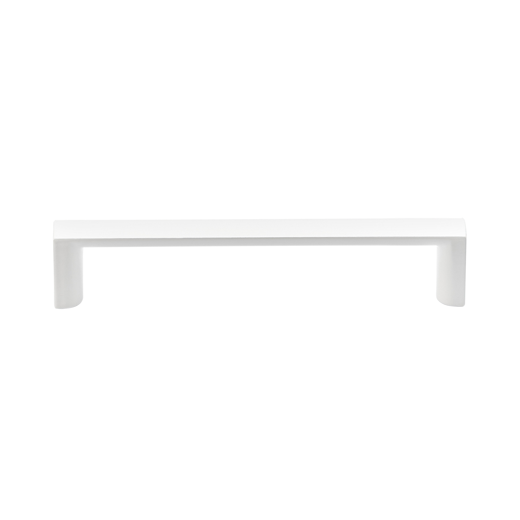 Momo Dallas D Handle 128mm in Matt White (1)