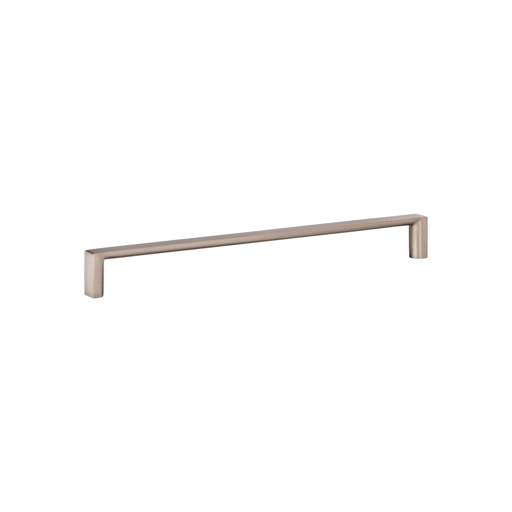 Momo Dallas D Handle 224mm In Dull Brushed Nickel