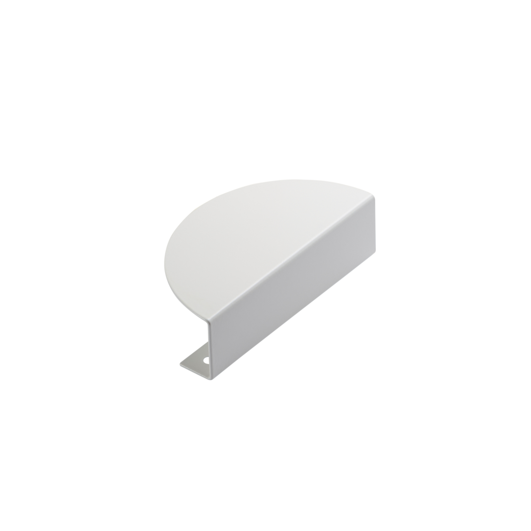 Momo Sola Half Round 100mm in White (1)